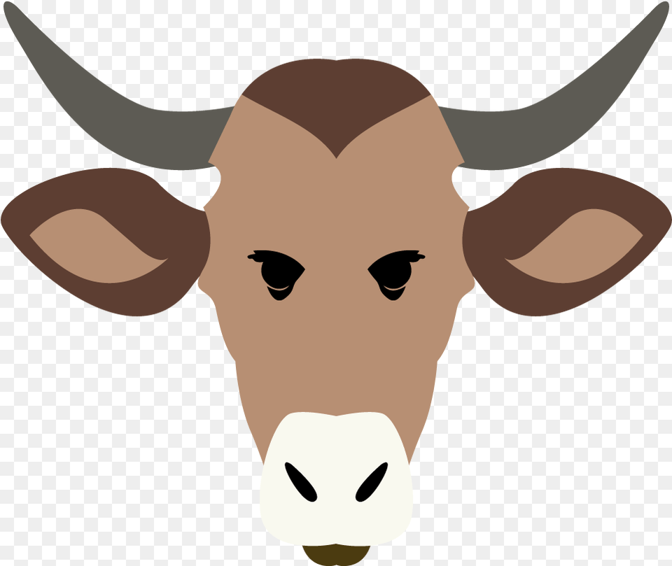 Animal Cattle Image Vector Icon 80 Animal Figure, Bull, Mammal, Livestock, Sea Life Png