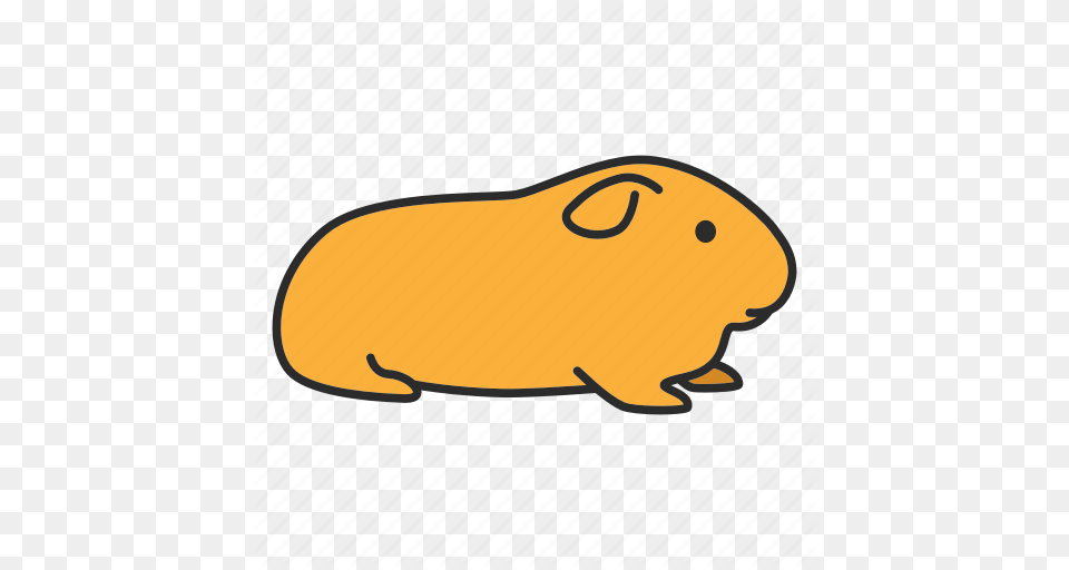 Animal Cavy Domestic Guinea Pet Pig Rodent Icon, Mammal, Wildlife, Beaver Free Png