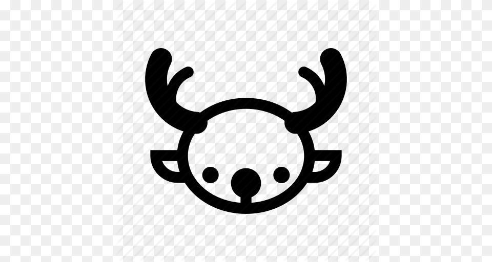 Animal Christmas Deer Red Nosed Reindeer Rudolph Xmas Icon Free Transparent Png