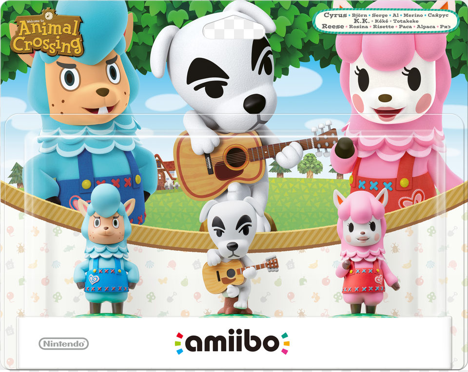 Animal Crossing Amiibo Triple Pack, Reptile, Sea Life, Turtle, Bird Free Png Download