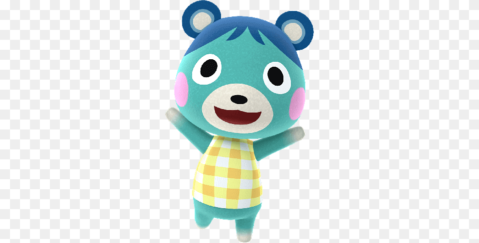 Animal Crossing Bluebear, Plush, Toy Free Transparent Png