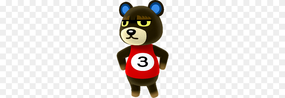 Animal Crossing Character Grizzly, Plush, Toy Free Png Download