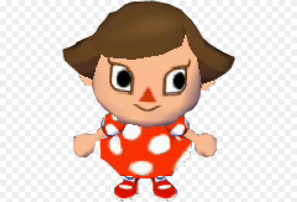 Animal Crossing City Folk Fictional Character, Baby, Doll, Person, Toy Free Transparent Png