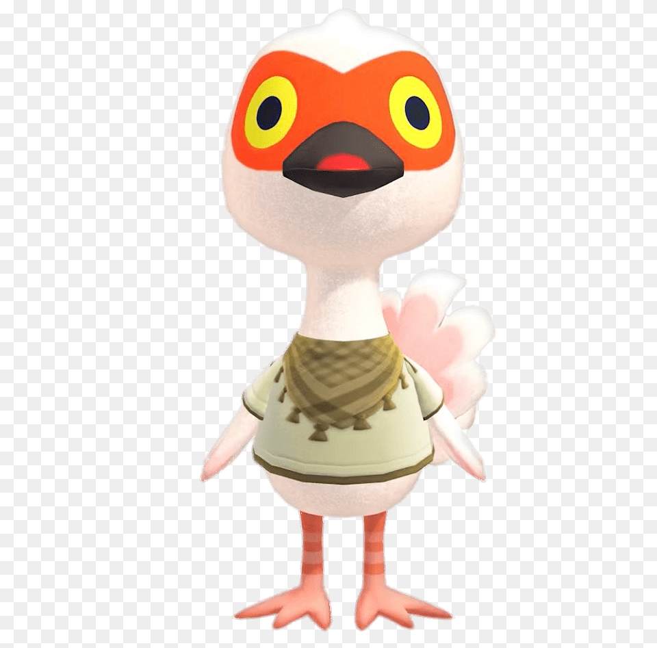 Animal Crossing Cranston, Toy, Beak, Bird Png