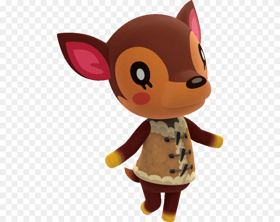 Animal Crossing Fauna, Plush, Toy Png Image