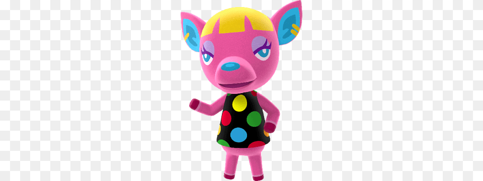 Animal Crossing Fuchsia, Toy, Plush Png Image