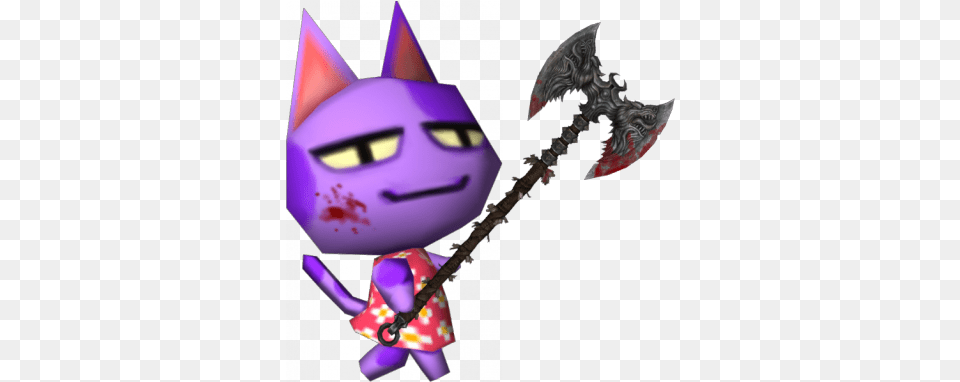 Animal Crossing Gamecube Bob Gamecube Bob Animal Crossing, Purple, Weapon, Device Png