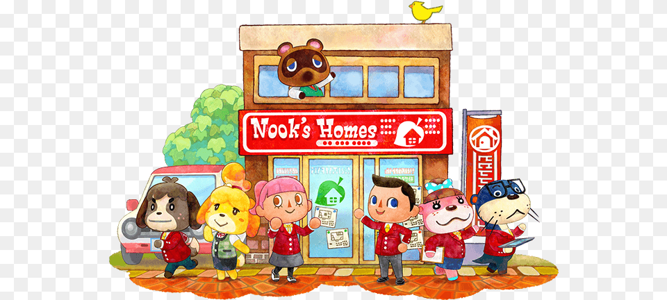 Animal Crossing Happy Home Designer 4 Image Animal Crossing Nooks Homes, Person, Baby, Bird Free Png