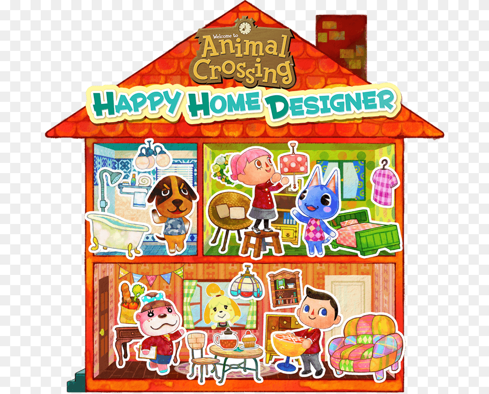 Animal Crossing House Art, Food, Sweets, Baby, Person Free Transparent Png
