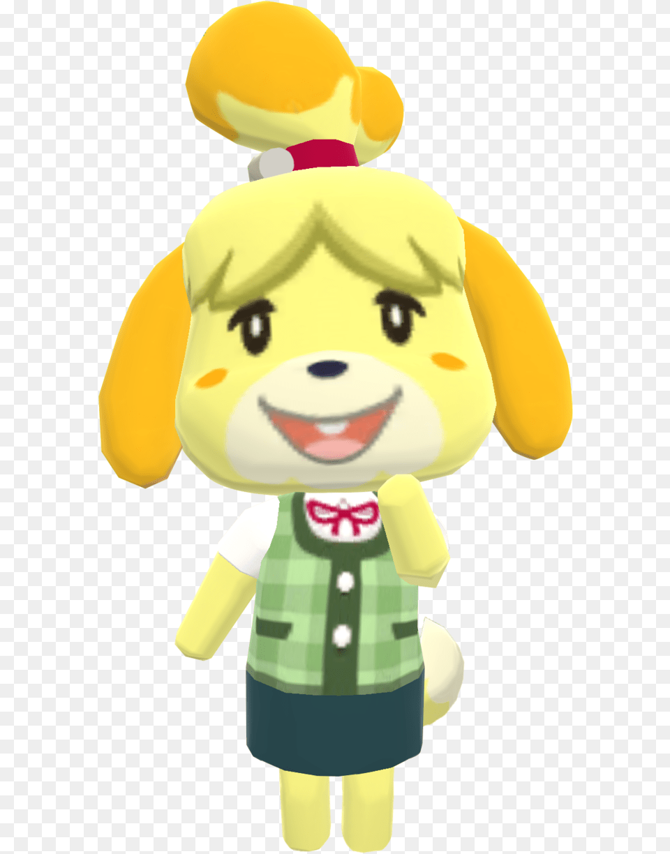 Animal Crossing Isabelle Horny, Plush, Toy, Baby, Person Free Png Download