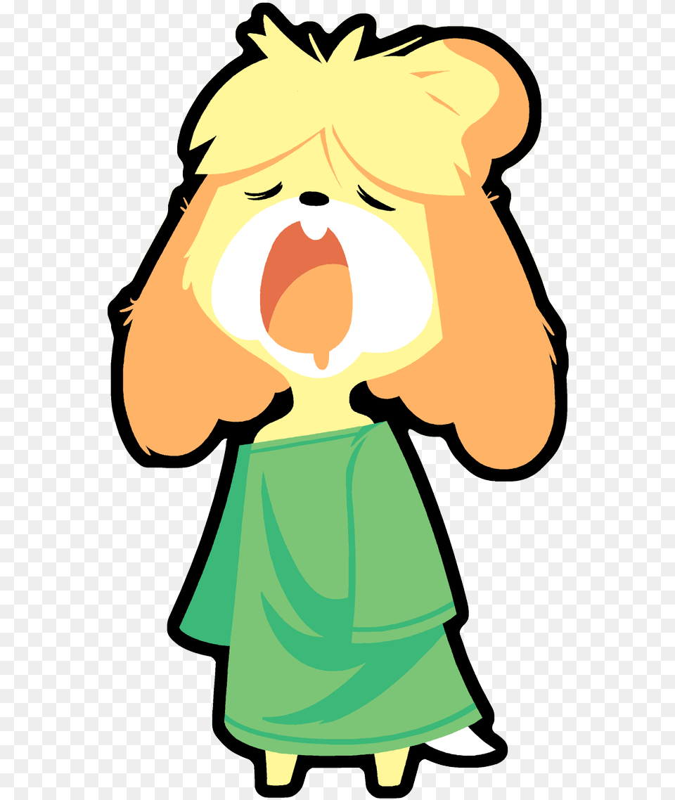 Animal Crossing Isabelle Sleepy, Baby, Person Free Transparent Png