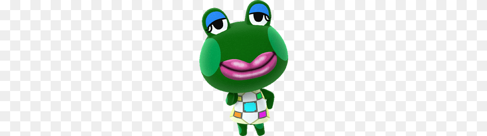 Animal Crossing Jambette, Green, Plush, Toy, Purple Png Image