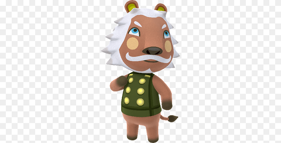 Animal Crossing Lionel The Lion, Elf, Plush, Toy, Face Free Transparent Png