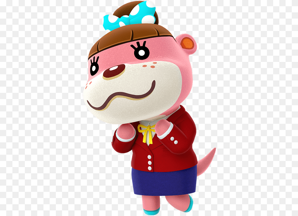 Animal Crossing Lottie Amiibo, Plush, Toy, Nature, Outdoors Free Png