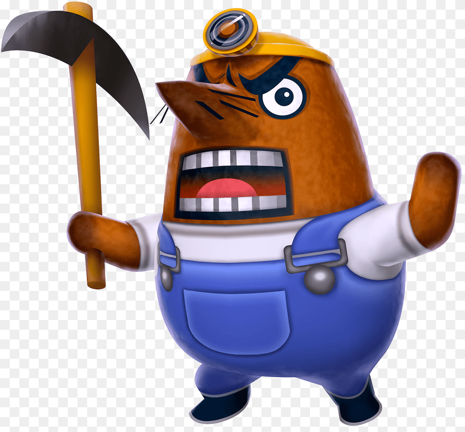 Animal Crossing Mr Resetti, Toy Png