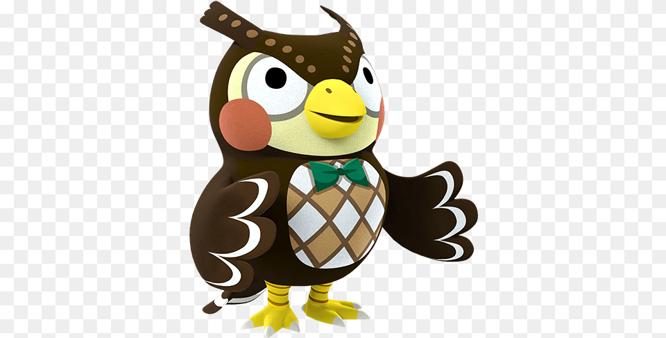 Animal Crossing New Horizons Blathers, Plush, Toy, Baby, Person Free Png Download