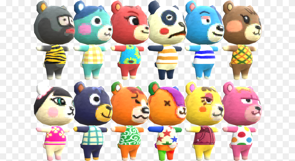 Animal Crossing New Leaf Cubs The Models Resource Cub Villagers Animal Crossing, Plush, Toy, Baby, Person Free Png