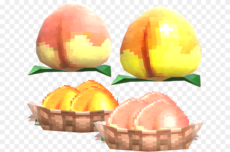 Animal Crossing New Leaf Peach The Models Resource Animal Crossing Peach Sprite, Food, Fruit, Plant, Produce Free Transparent Png