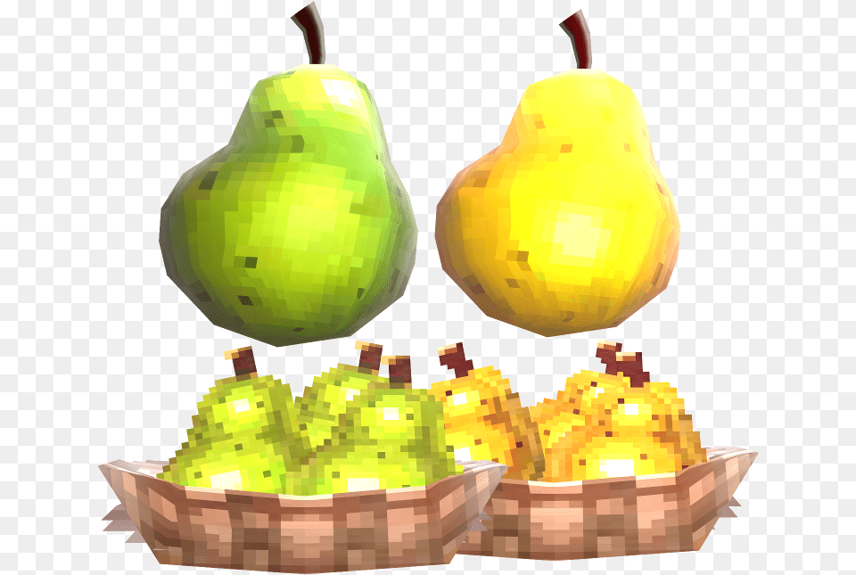 Animal Crossing New Leaf Pear The Models Resource Animal Crossing Pear, Food, Fruit, Plant, Produce Free Transparent Png