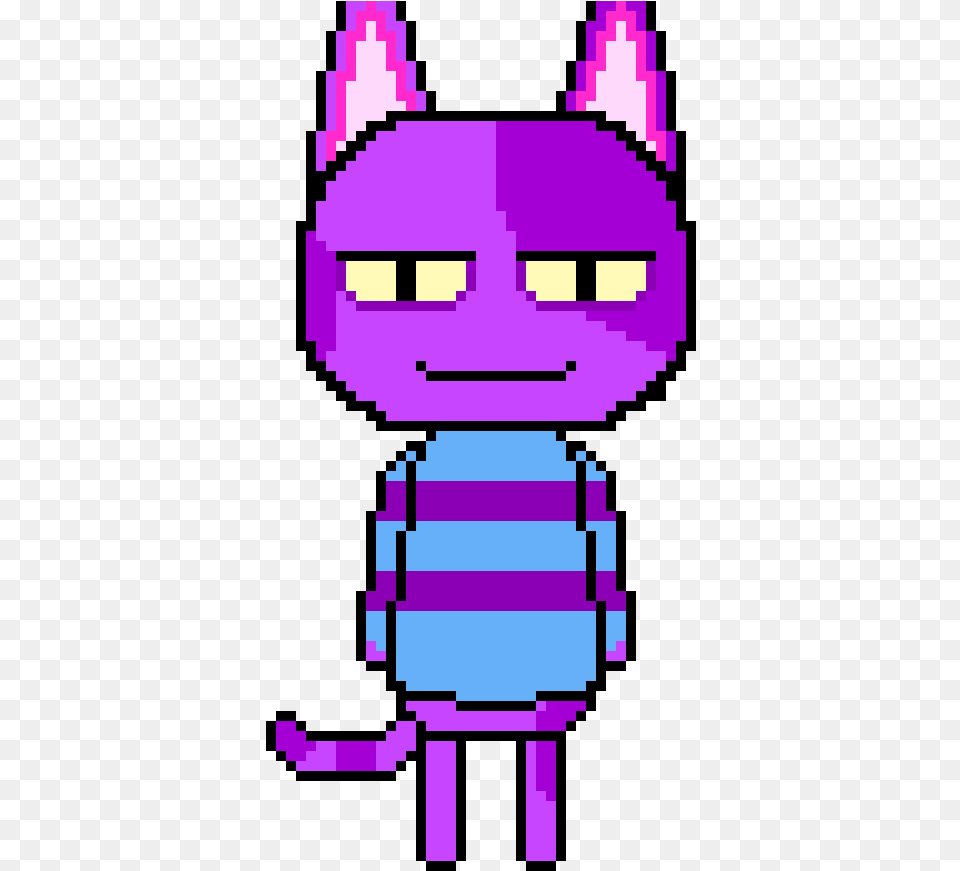 Animal Crossing New Leaf Pixel Art Animal Crossing New Leaf, Purple, Toy Free Transparent Png