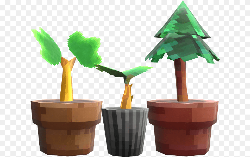 Animal Crossing New Leaf Sapling The Models Resource For Indoor, Tree, Palm Tree, Plant, Potted Plant Png Image