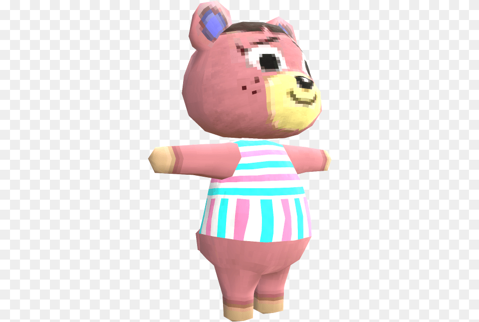 Animal Crossing New Leaf Ursala The Models Resource Stuffed Toy, Baby, Person, Piggy Bank, Dynamite Free Png