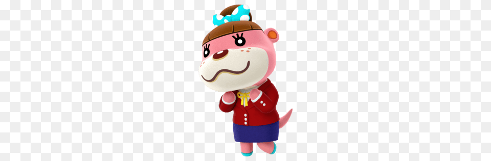 Animal Crossing Nuria, Plush, Toy Free Png