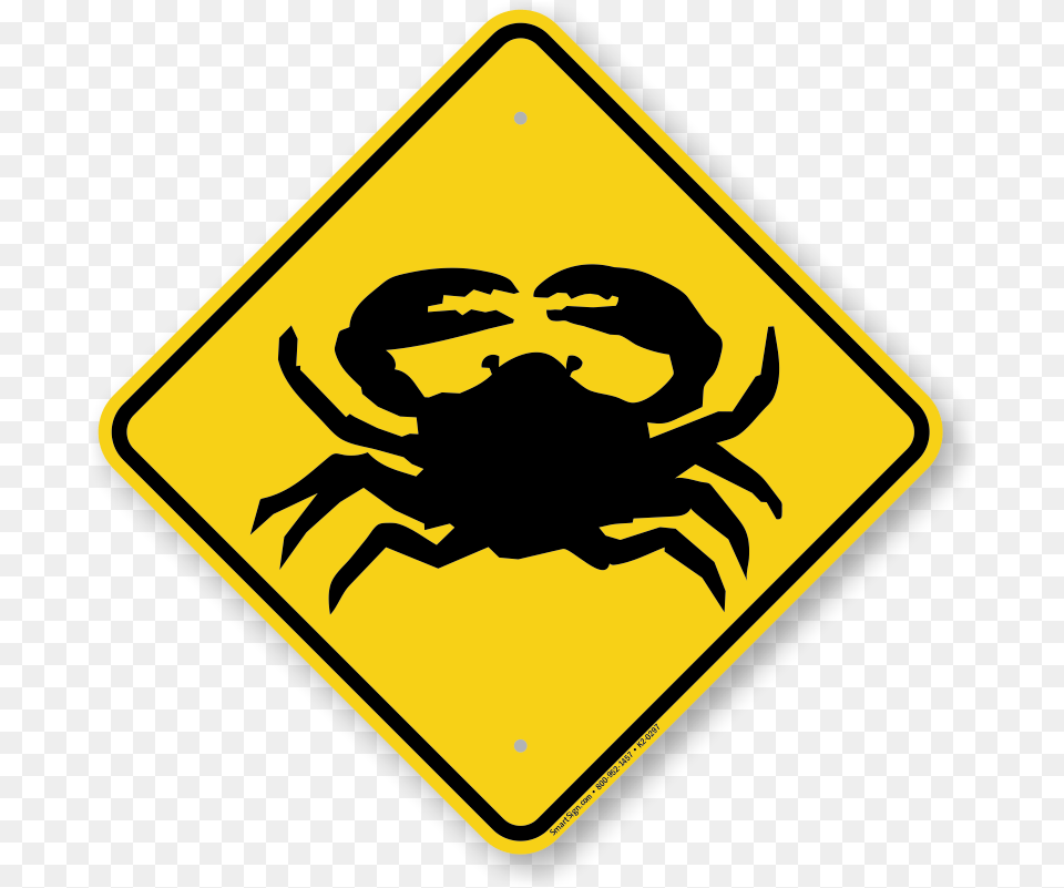 Animal Crossing Road Sign Crab Crab Crossing Sign, Symbol, Road Sign, Person Png