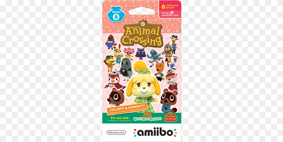 Animal Crossing Series Animal Crossing Amiibo Cards Series, Advertisement, Poster, Plush, Toy Free Png