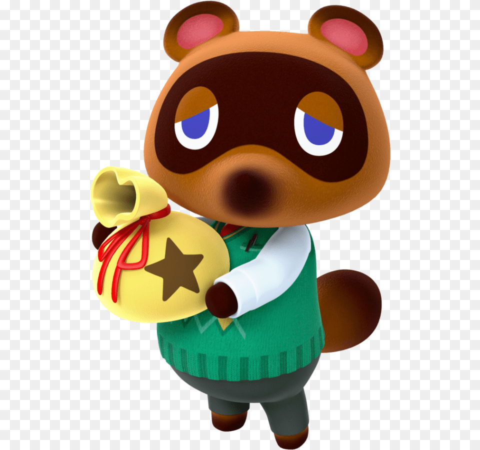 Animal Crossing Tom Nook, Plush, Toy Free Transparent Png