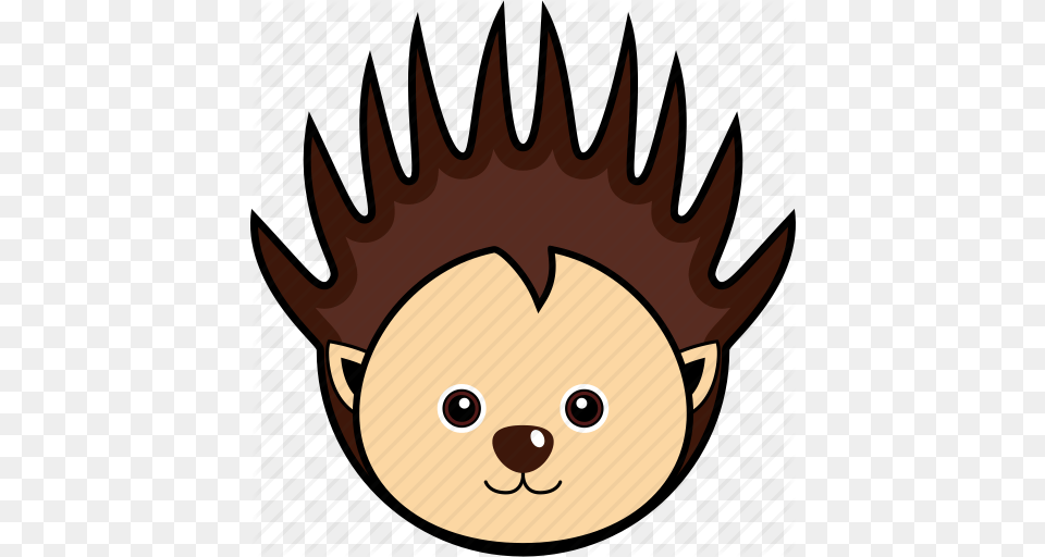 Animal Cute Face Head Porcupine Wild Icon, Electronics, Hardware Png