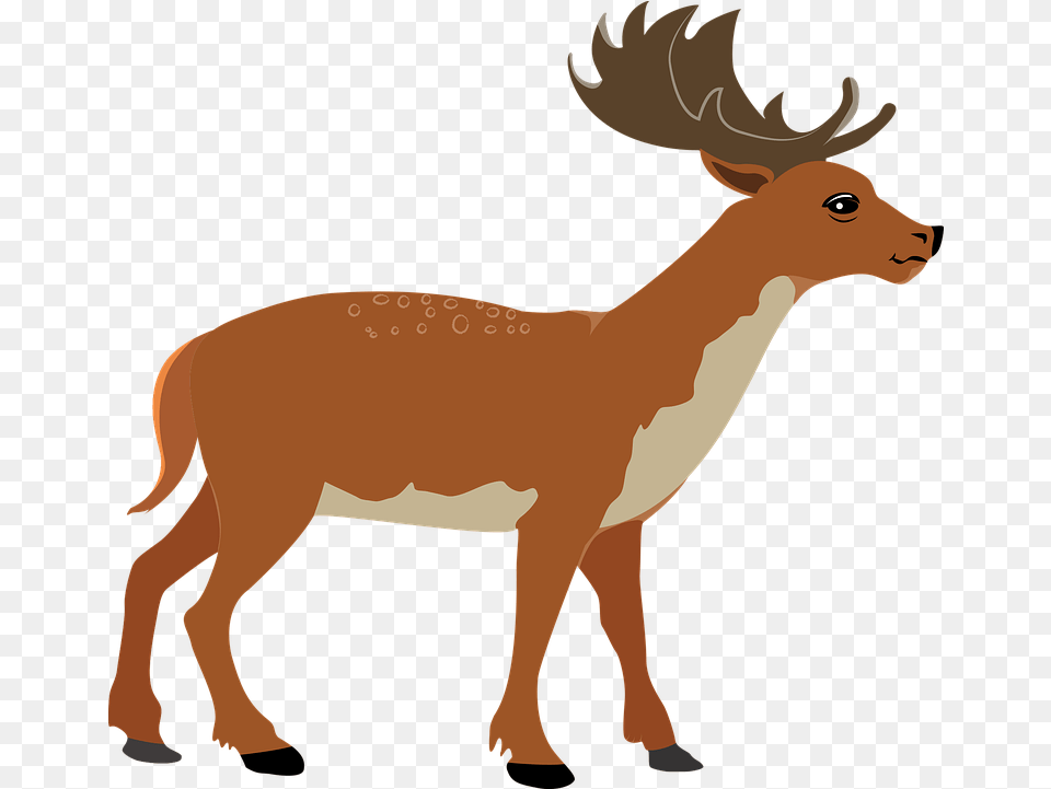 Animal Deer Icon Animal Figure, Mammal, Wildlife, Elk, Cattle Png Image