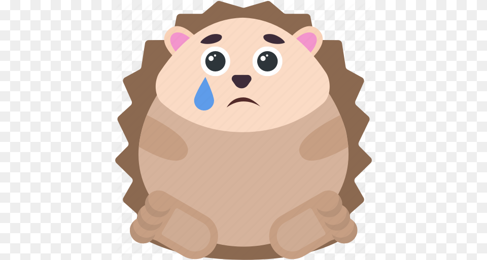 Animal Emoji Emoticon Emotion Sad Cartoon Animal, Bear, Mammal, Wildlife, Bag Free Png Download