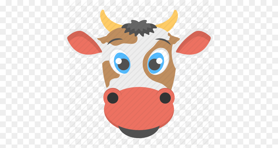 Animal Face Brown Cow Brown Cow Face Cow Face Mammal Icon, Cattle, Livestock, Calf Png