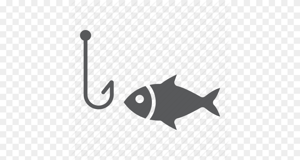Animal Fish Fishing Hook River Sea Underwater Icon, Electronics, Hardware Png