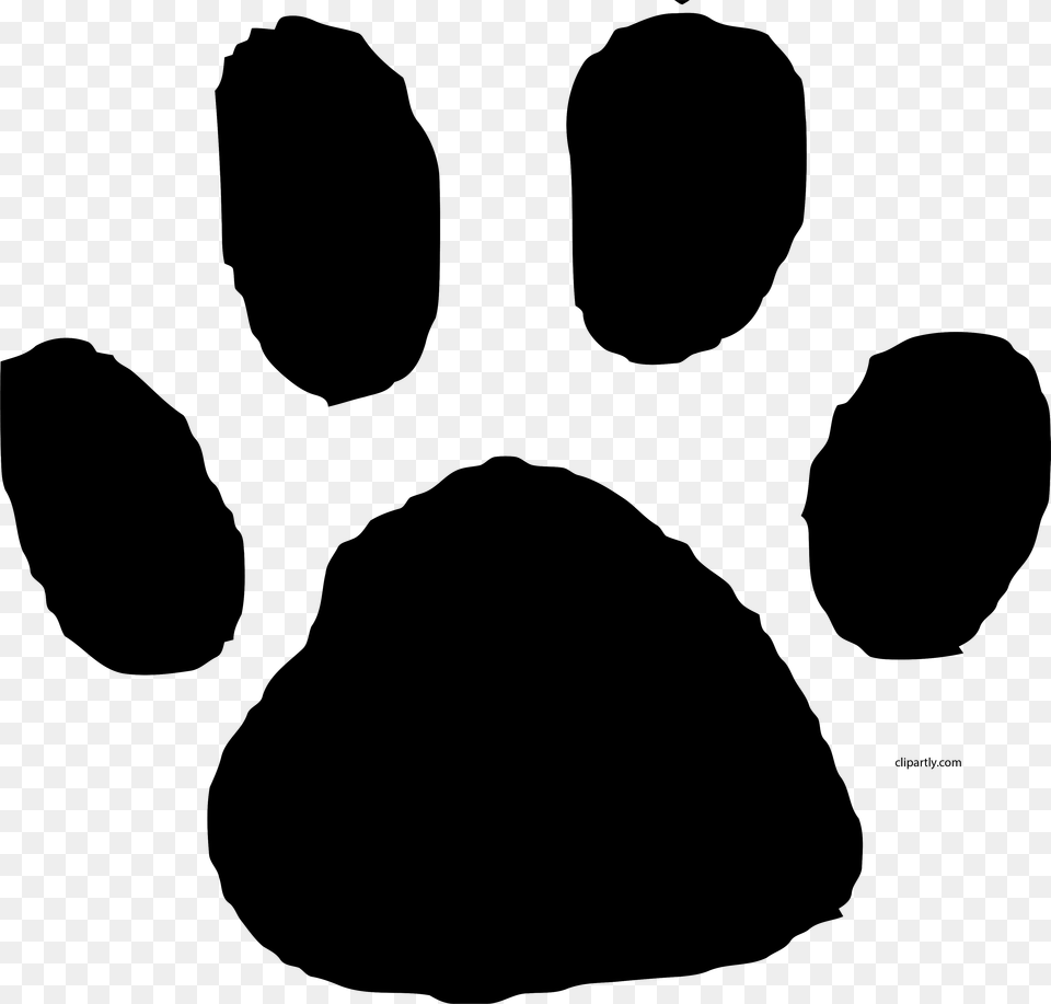 Animal Footprint Clip Art Clipart Black Color Animal Footprint Clipart, Person Png