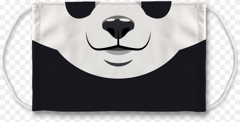 Animal Friends Panda Face Mask Messenger Bag, Accessories, Handbag, Tote Bag, Purse Png Image