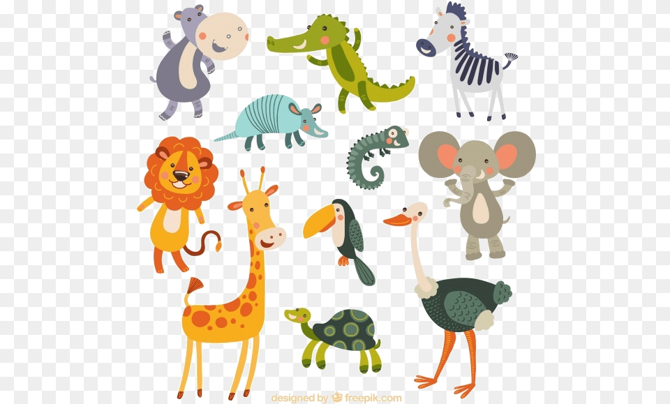 Animal Huge Collection Of Land Animals Clipart More Animals Vector, Bear, Wildlife, Mammal, Bird Free Png