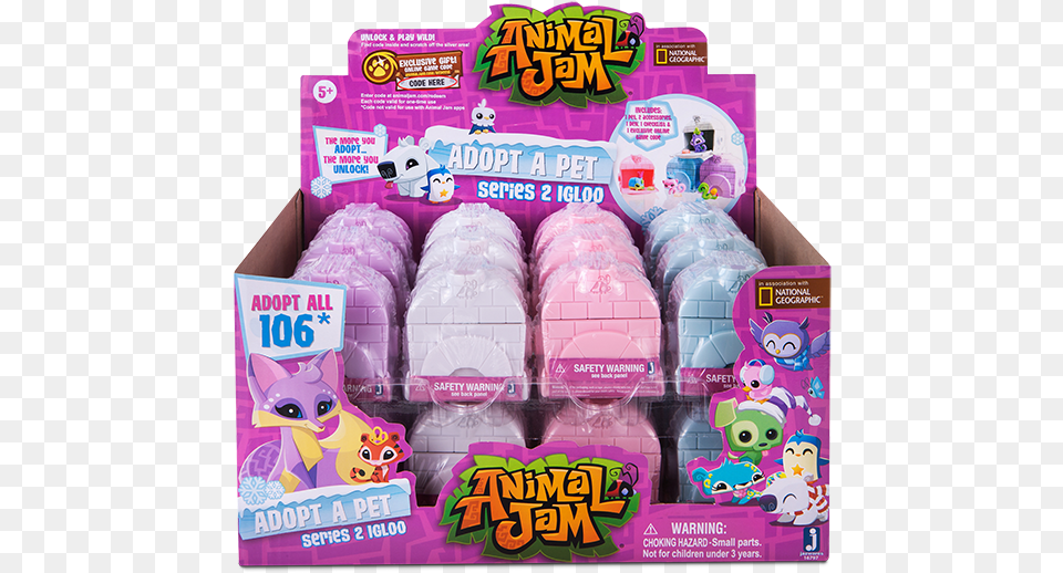 Animal Jam Adopt A Pet Igloos Series 2 Toys Animal Jam Adopt A Pet Series, Food, Sweets, Candy Free Png