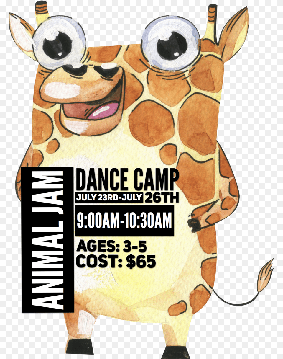 Animal Jam Dance Camp Cartoon, Advertisement, Adult, Person, Man Png