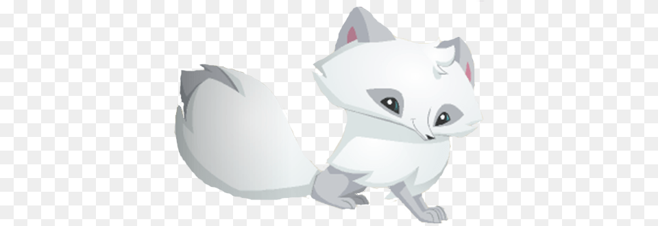 Animal Jam Fox Black And White 10 Hq Online Puzzle Animal Jam Animals Arctic Fox, Baby, Person, Mammal, Pet Free Png Download