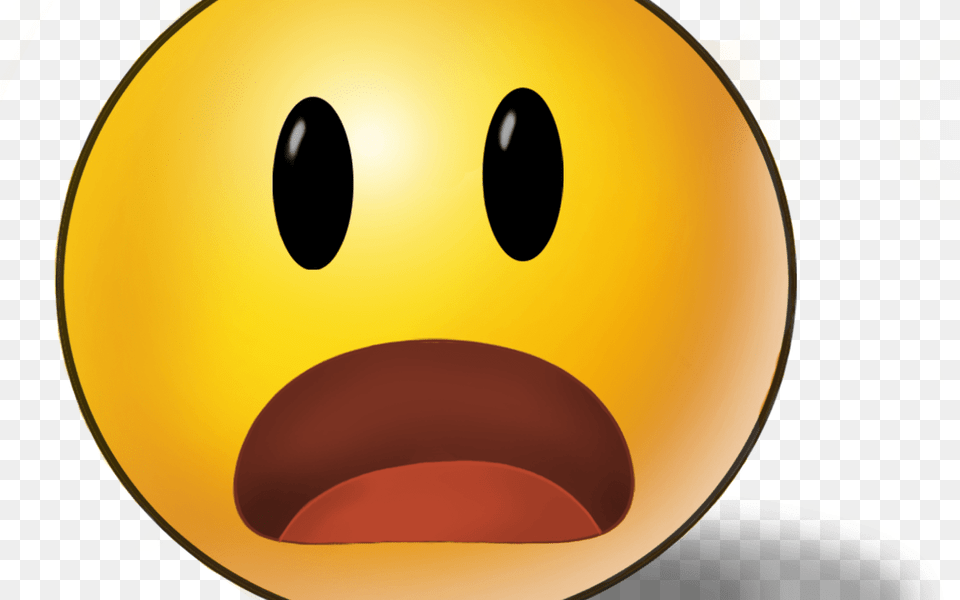 Animal Jam Transparent Surprised Emoji Topsimages Smiley, Sphere, Plate Free Png Download