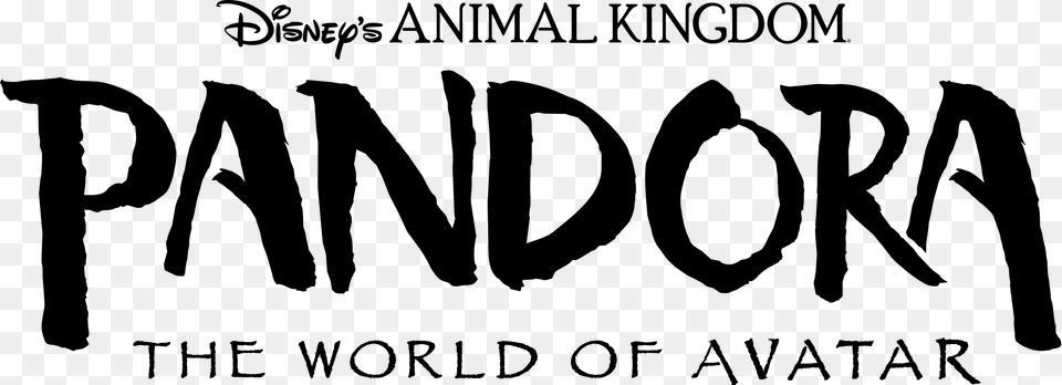 Animal Kingdom Pandora Logo, Gray Free Png