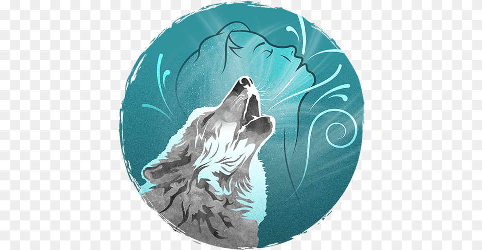 Animal Love Wisdom Northern Breed Group, Mammal, Wolf, Art, Home Decor Free Png Download
