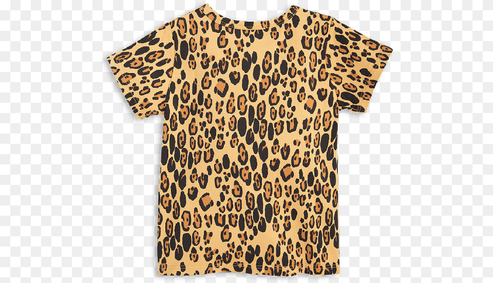 Animal Print T Shirt Mini Rodini Basic Leopard Tank Top, Clothing, T-shirt, Blouse Png