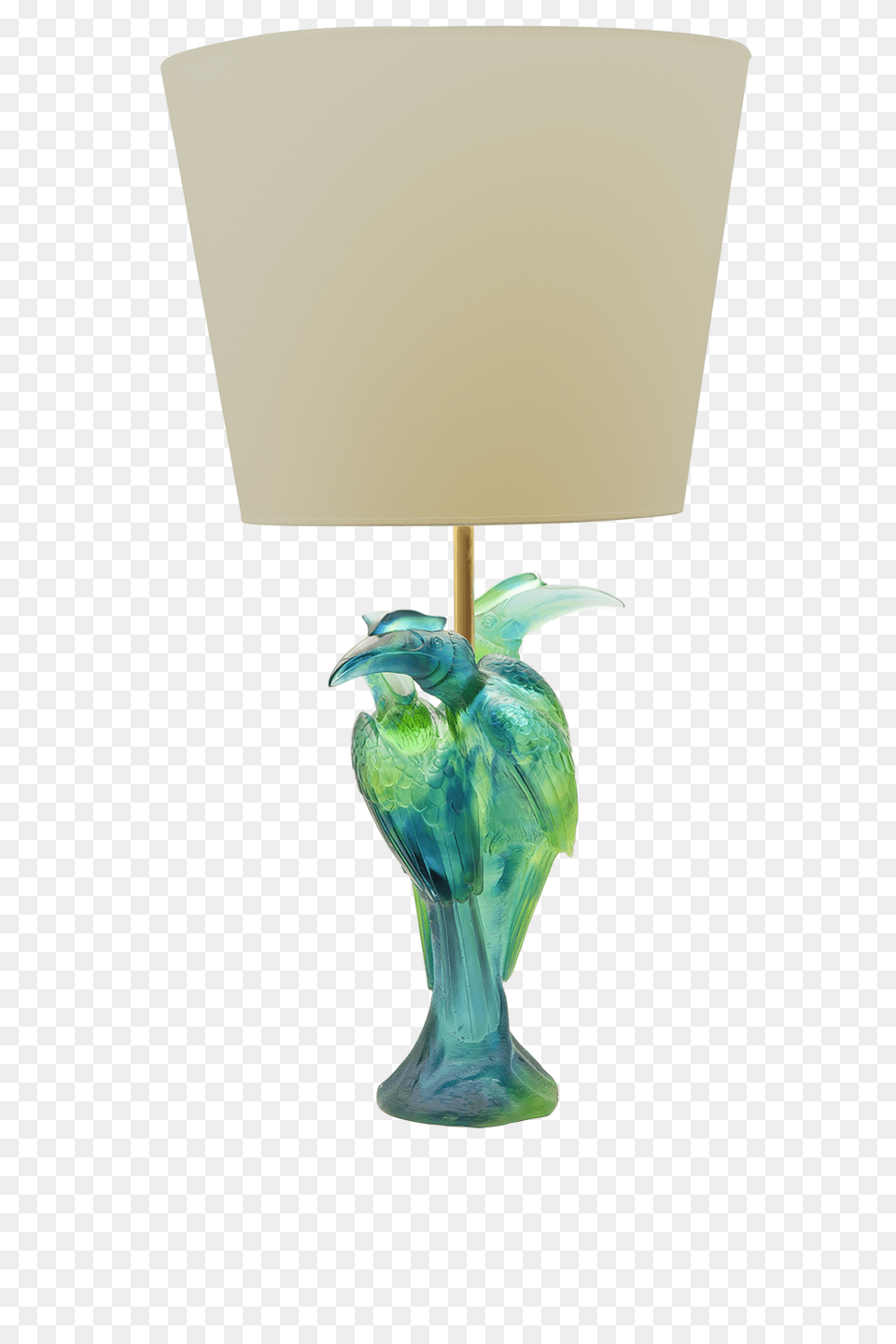 Animal Sculptures Daum, Lamp, Lampshade, Table Lamp, Bird Free Transparent Png
