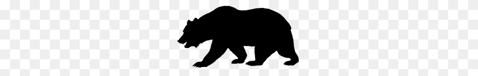 Animal Silhouette Silhouette Clip Art Clipart, Bear, Mammal, Wildlife Free Png