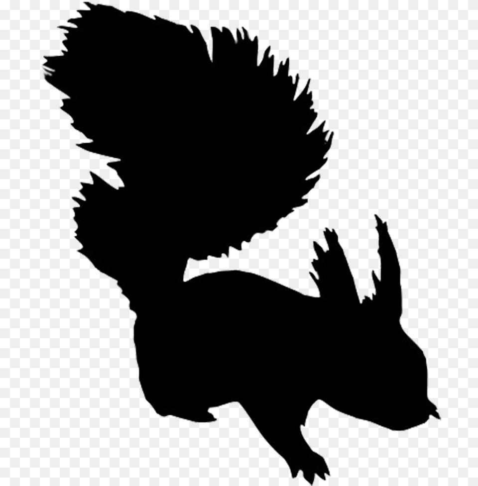 Animal Silhouette Silhouette Clip Art Clipart Woodland Animals Black And White, Baby, Person, Stencil, Mammal Free Transparent Png