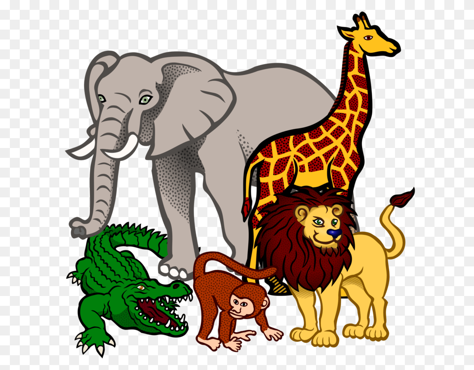 Animal Silhouettes Fauna Of Africa Giraffe Wildlife Free, Lion, Mammal, Face, Head Png
