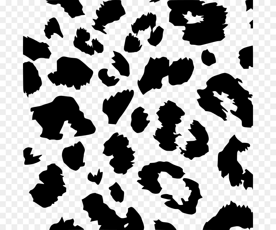 Animal Skin Pattern Leopard 2 Tn, Gray Free Png Download